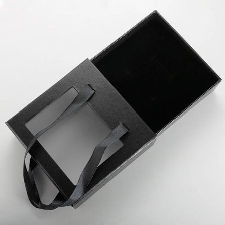 Förpackningskartong Presentpåse SVART STOR