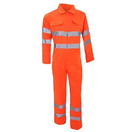 Yoko Hi-Vis Polycotton Overall / Herrarbetskläder 6XL Hi Vis Oran
