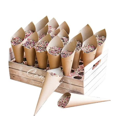 Konfettikartioteline, elintarvikekelpoinen, erittäin kestävä, 5 tyyliä, konfetti, karkki, ruokakartioteline, juhlapaperitarjotin, juhlatarvikkeet