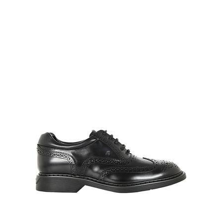 Hogan, Lace-Up Shoes Czarny, Mężczyzna, Rozmiar: 41 EU