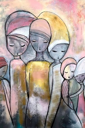 Karolina Palmér - Nogle gange vil du bare lukke øjnene - Flerfarvet - Posters - Fra Homeroom