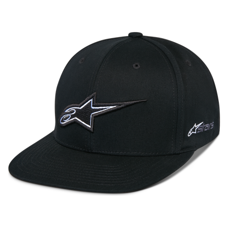 Snapback-Cap Alpinestars Thickness Dicke Schwarz Einheitsgröße