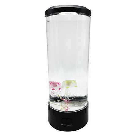 2024, LED-manetlampa för akvarium med färgskiftande ljus, USB-manetlava lampa för akvarium