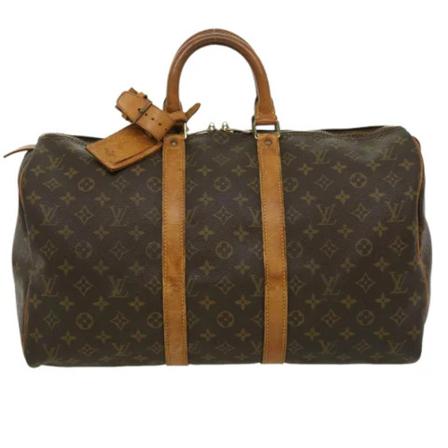 Louis Vuitton Vintage, Pre-owned Canvas travel-bags Bruin, Dames, Maat:ONE Size