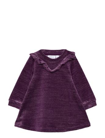 Nbfromane Ls Vel Dress Dresses & Skirts Dresses Partydresses Liila Name It