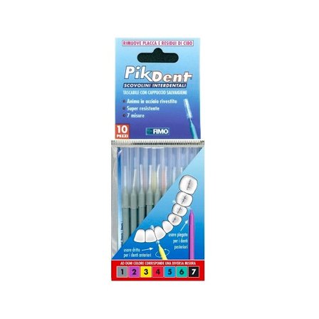 Pikdent Scovolini Interdentali 1 Grigio 10 Pezzi