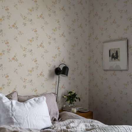Duro Kerstin 525-02 Tapet Gammelsvenska Klassiker 1850-1950 Beige, Färg & tapeter