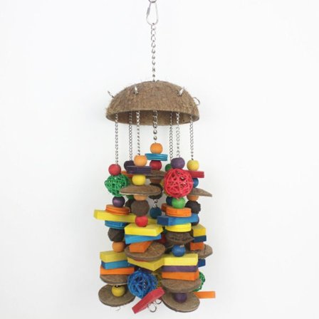 Fuglelegetøj Papegøje Legetøj Bidelegetøj