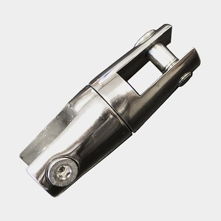 Ankerwirbel für Bleiankerleine, Edelstahl, 107 mm, passt für Leine Ø12 - 14 mm - Boot