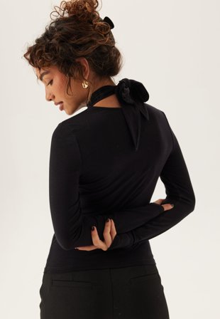 SELECTED-Slflina Lano Ls High Neck Top-XL