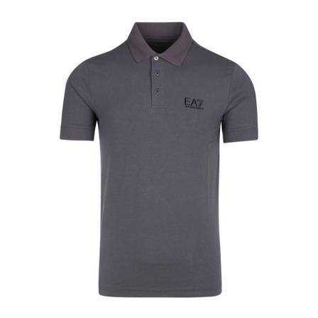 Emporio Armani Ea7, Polo Shirts Grijs, Heren, Maat:M