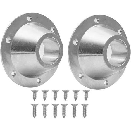 Aluminium RV Bordsfäste 2 Pack - Silver