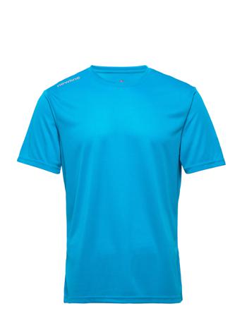 Men Core Functional T-Shirt S/S T-shirts Short-sleeved Blå Newline
