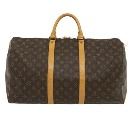 Louis Vuitton Vintage, Pre-owned Canvas travel-bags Bruin, Dames, Maat:ONE Size