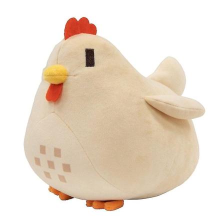 20cm Stardew Valley Plyslegetøj Sød Blød Dew Valley Spil Fyldt Dukke Plushie Legetøj Til Børn White