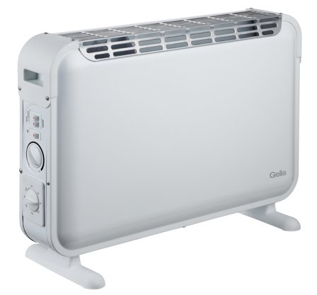 Gelia 4000207231 El-radiator 750-1250-2000W, Varme
