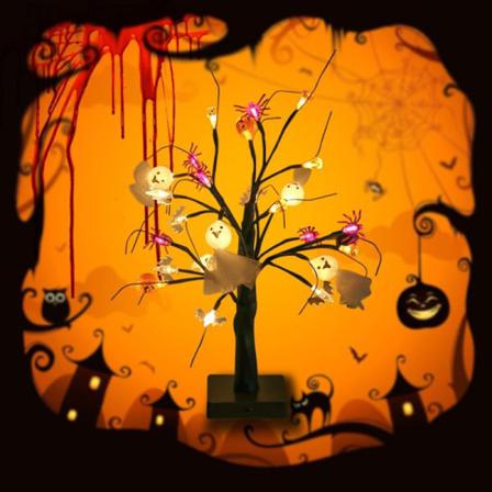 Halloween Dekor Led Light Party Hängande Ornament