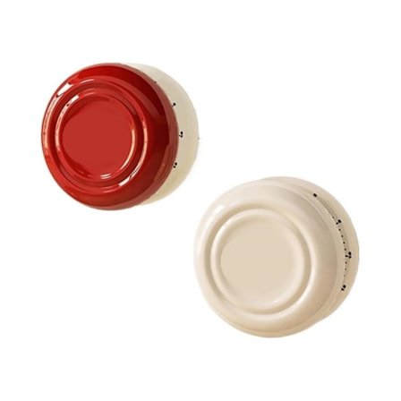 2 stk. Mekanisk køkkenur, ingen batterier nødvendige, magnetisk tidsstyringsværktøj, let rotationsskive til madlavning, bagning, træning, studie, 