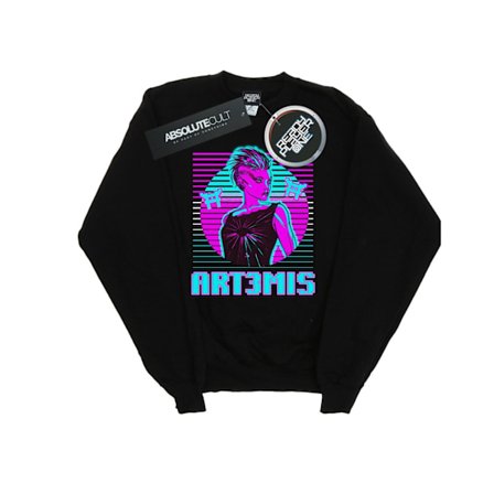 Ready Player One Dam/Dam Neon Art3mis Sweatshirt L Svart