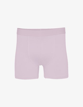 Classic Organic Boxer Briefs - Faded Pink - S