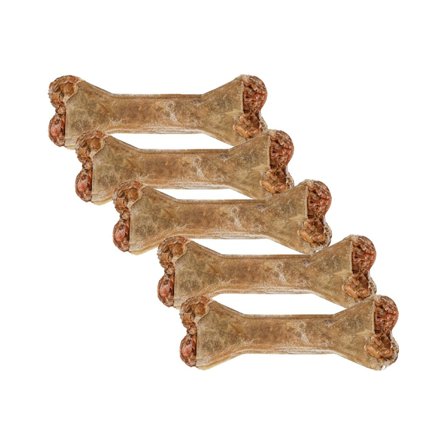 ZOO GOOD - Tyggebein med oksemuskel 17cm 5pk - Hund - Hundegodbiter & tyggebein - Tyggeruller & tyggepinner - ZOO.no
