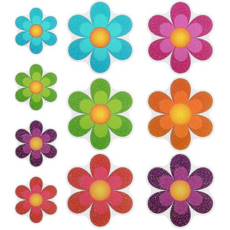 Blomsterklistremerker Blomster Badekar Klistremerke Dusj Dekaler Sklisikker Sikkerhets Blomster Dekaler