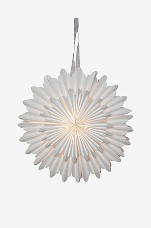 Jotex - Paperitähti Kristalli 50cm Valkoinen - Osta Valotähdet Jotex