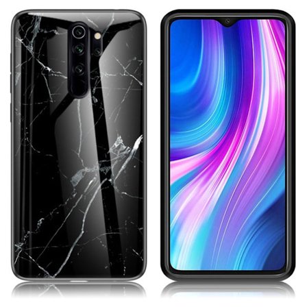 Fantasy Marble Xiaomi Redmi Note 8 Pro kuoret - Musta