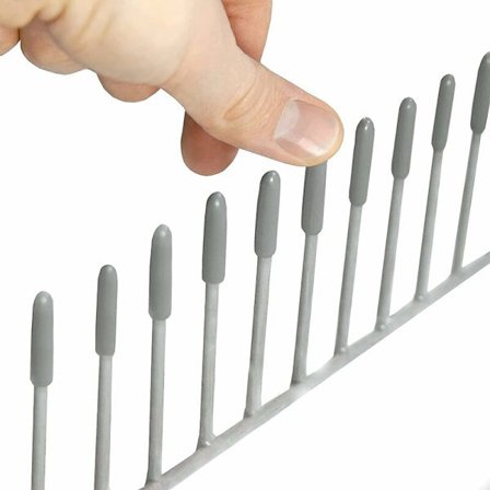 [Förpackning med 100] Diskmaskinslock för att skydda stiften, Diskmaskinstillbehör “Made in Germany” anpassningsbara till alla universella 