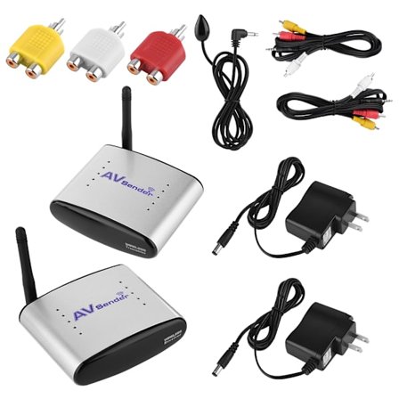 Trådlös AV-sändare Anti-interferensöverföring 150m AV-sändare Sändare och mottagare