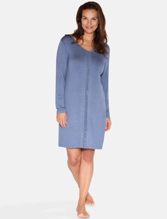 CCDK Copenhagen Jacqueline Longsleeved Dress - Blue - S