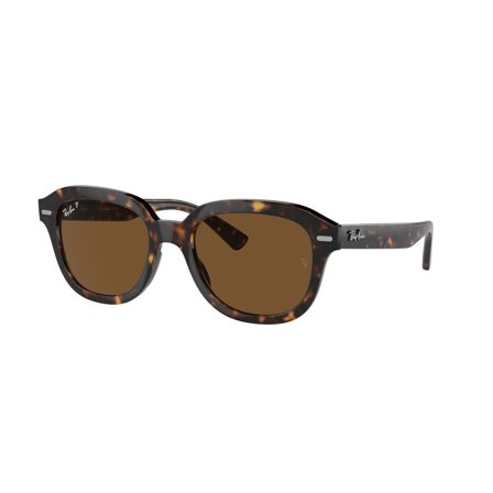 Ray-Ban Erik -Aurinkolasit - Brown Rectangular - Ray-Ban RB4398 902/57 5120