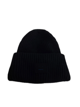 Mörkblå ribbad mössa från Acne Studios ️