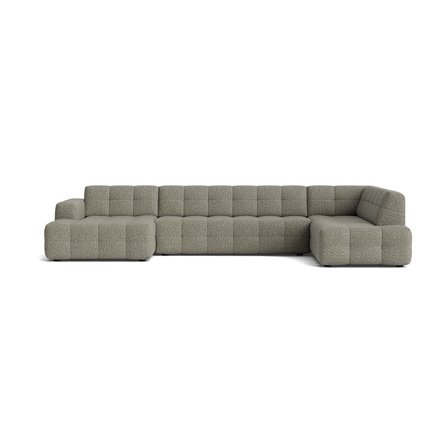 Paris U-sofa, venstrevendt - Puente Grøn - 382x218x77 - Sofa, u-sofa