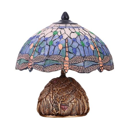 Dragonfly Type Skrivebordslampe Lysende Paraply Bordlampe Natt