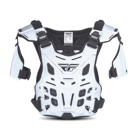 Roostbeskytter FLY Racing CE Rated Revel Off-road Hvit Onesize