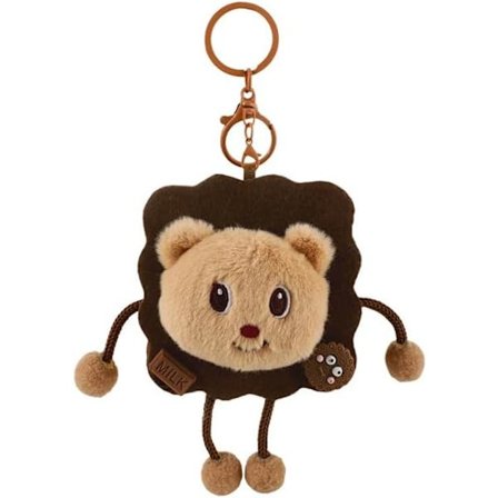 Sarjakuva Voi Karhu Pehmolelut Luova Voi Keksi Täytetty Nukke Avaimenperä Ihana Laukku Riipus Auton Avain Koristelu Pariskunta Lahjat