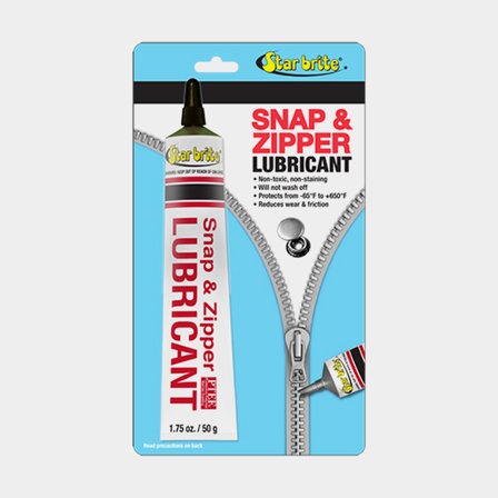 Lubrificante per bottoni e cerniere Star Brite Snap & Zipper, 50 grammi