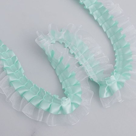 5 Yards Fringe Trim Band Spets Trim Band GRÖN