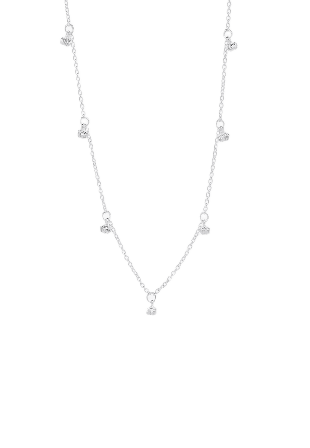 Drakenberg Sjölin New Bud drop full necklace Halsband Dam Silver ONESIZE