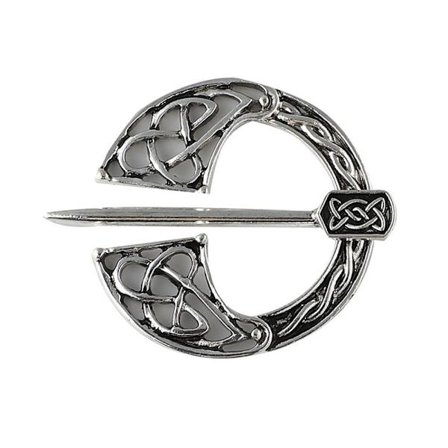 Viking Brosje Skjerf Brosje SØLV STIL-2 STIL-2