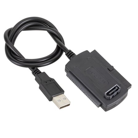 USB 2.0 - IDE/SATA-kaapeli 50cm