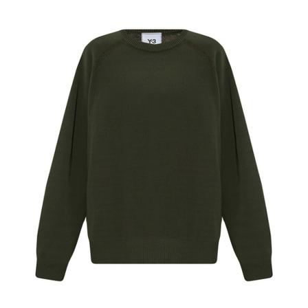 Y-3 Sweater with logo Grøn, Herre