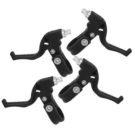 2 Par Børnebremsegreb Bremsehåndtag Cykelbremser til Børn Cykel Reservedele Tilbehør (sort)