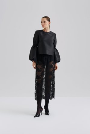 Malina - Alice midi skirt - 46 - Black