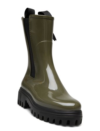 City 03 Shoes Boots Ankle Boots Ankle Boot - Flat Grønn Lemon Jelly*Betinget Tilbud