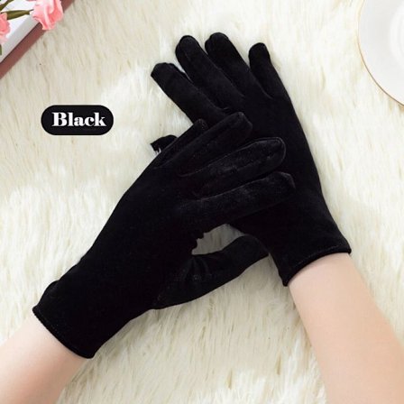 Varme og stilfulde fløjlshandsker til kvinder til vinter