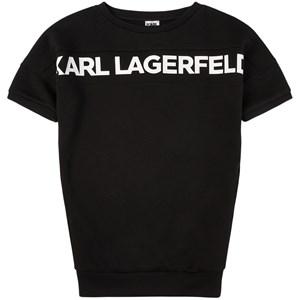 Karl Lagerfeld Black Logo Dress - Dresses - 5 years - Black