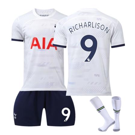 2324 Ny Tottenham fotbollströja 9 Richarlison fotbollströja NO.9with socks XS