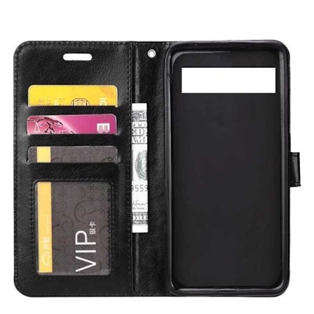 Google Pixel 6 Pro Plånboksfodral PU-Läder 4-FACK